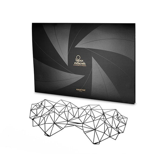 Sexy Maschera nera in vinile, Bijoux Indiscrets'