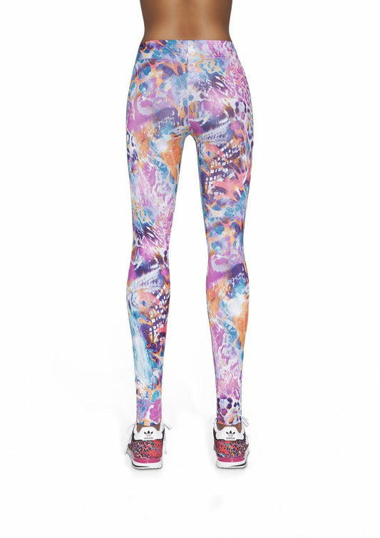 Leggings donna in fantasia multicolor Bas Bleu - Fitness