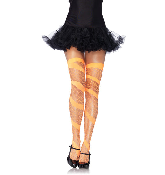 Sexy Calze Autoreggenti in rete, Leg Avenue Lingerie