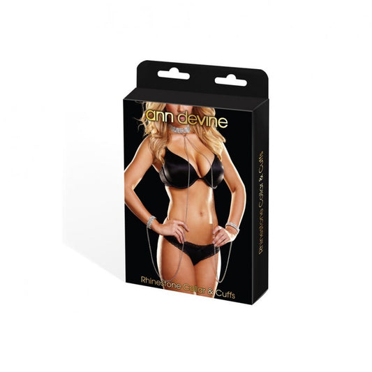 Parure in strass Collana e Bracciali, Ann Devine