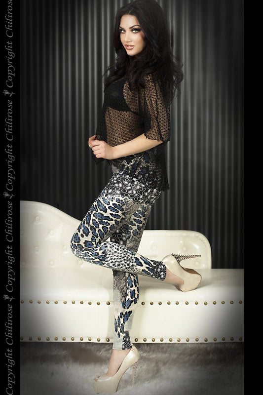 Sexy Leggings in fantasia animalier