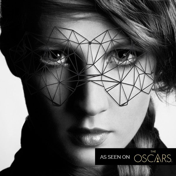 Sexy Maschera nera in vinile,  Bijoux Indiscrets'