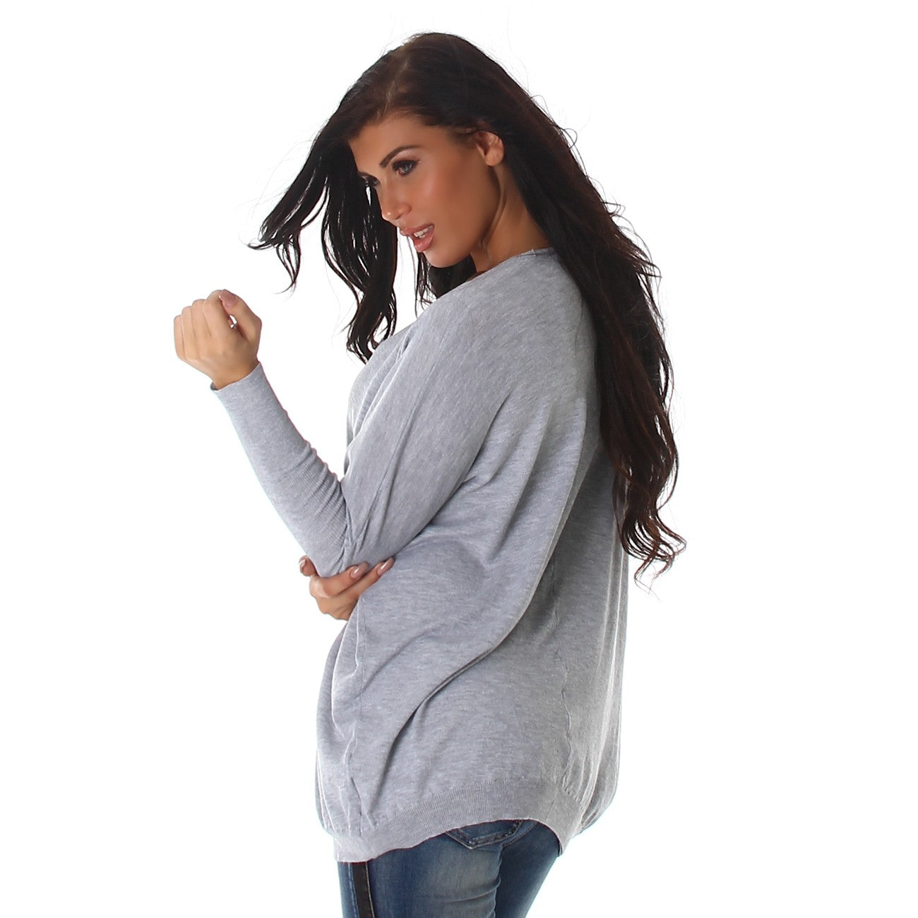 Cardigan donna con bottoncino taglia unica 40/44