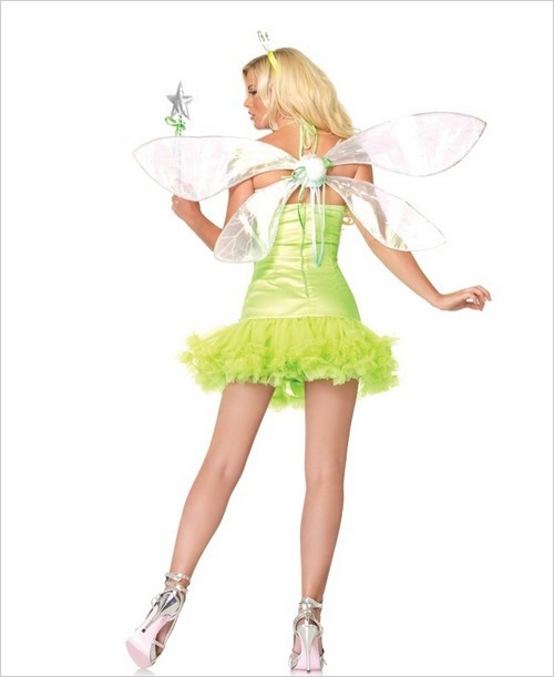 Sexy Travestimento donna da Elfo verde Leg Avenue