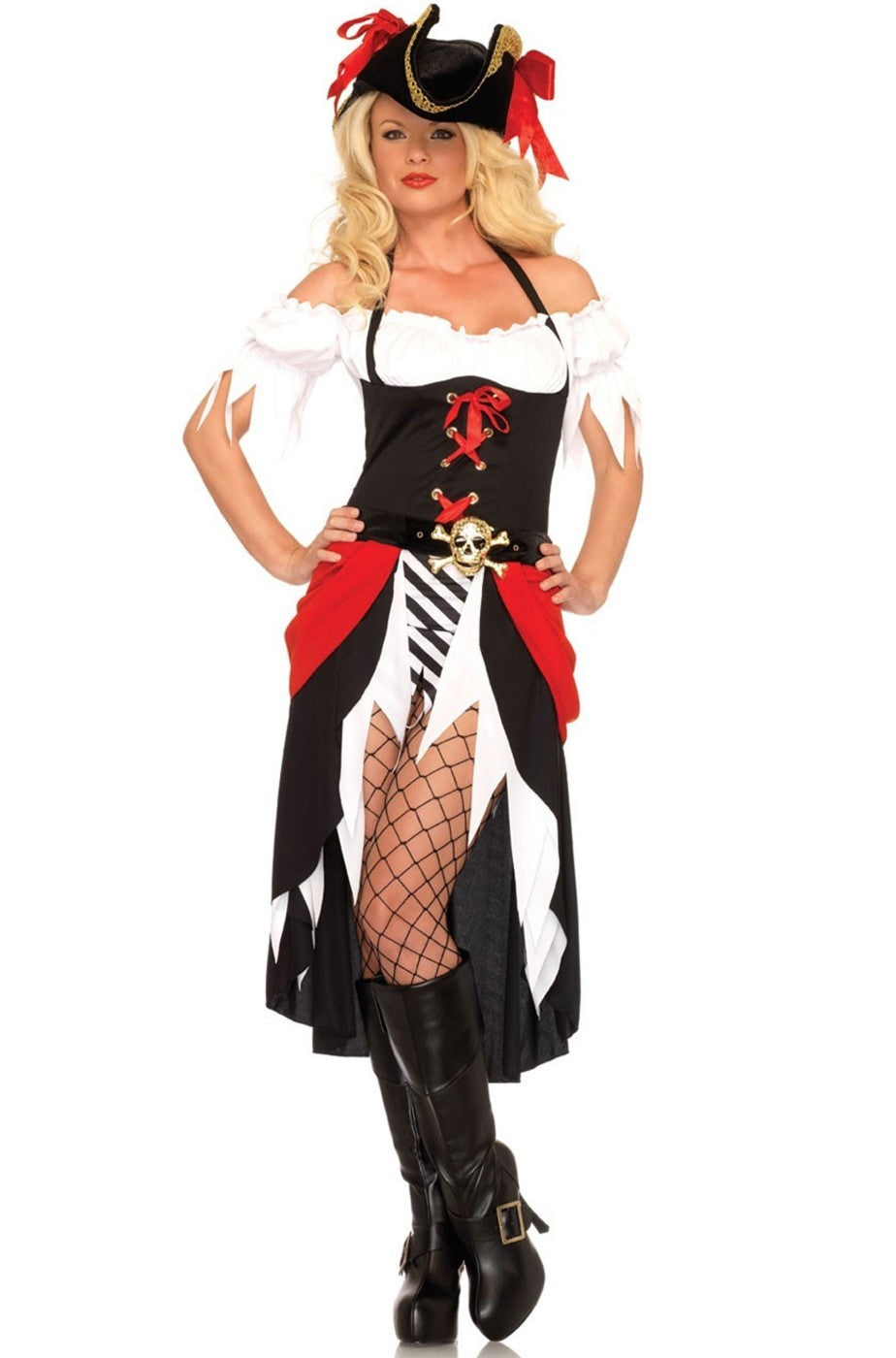 Sexy Travestimento donna da Pirata, Leg Avenue
