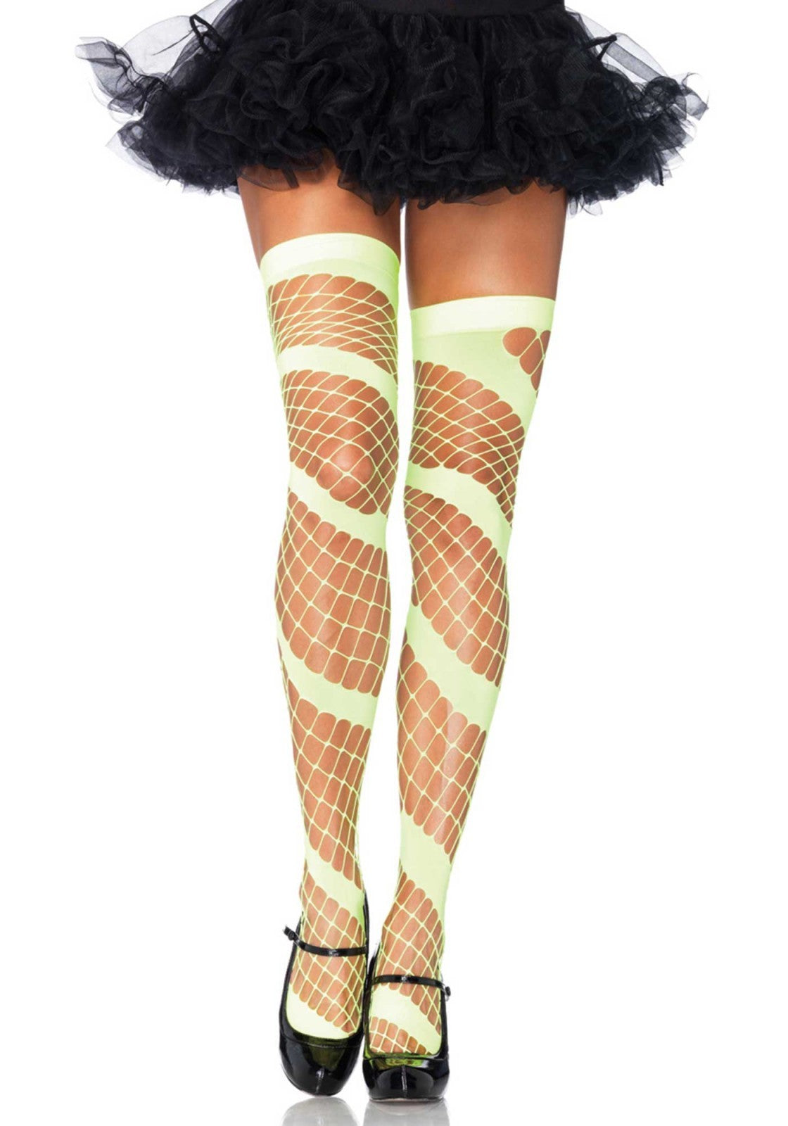 Sexy Calze Autoreggenti in rete, Leg Avenue Lingerie